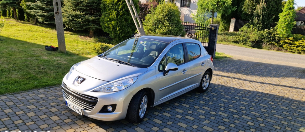 Peugeot 207 cena 16800 przebieg: 129107, rok produkcji 2010 z Bełchatów małe 407